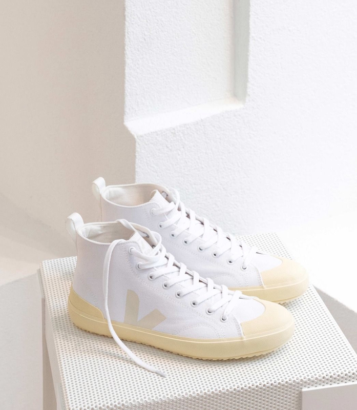 Nova Dámské Veja Ht Platene Butter Sole Bílé | FHMSWD-460