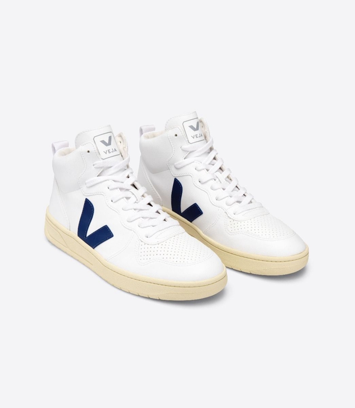 V-15 Dámské Veja Cwl Cobalt Butter Sole Bílé | PUQIXW-812