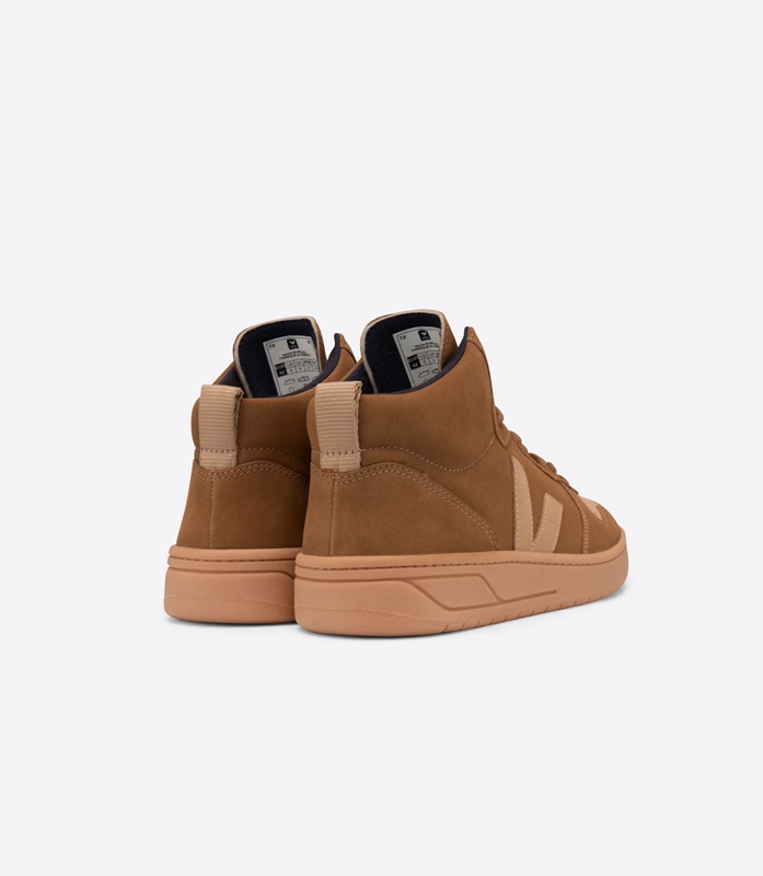 V-15 Pánské Veja Nubuck Camel Desert Hnědé | DVBPWA-091